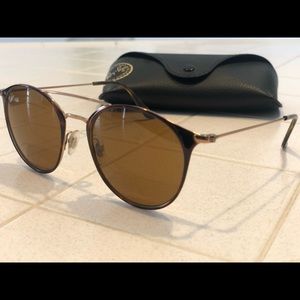 RayBan RB3546 brown rims & brown lenses